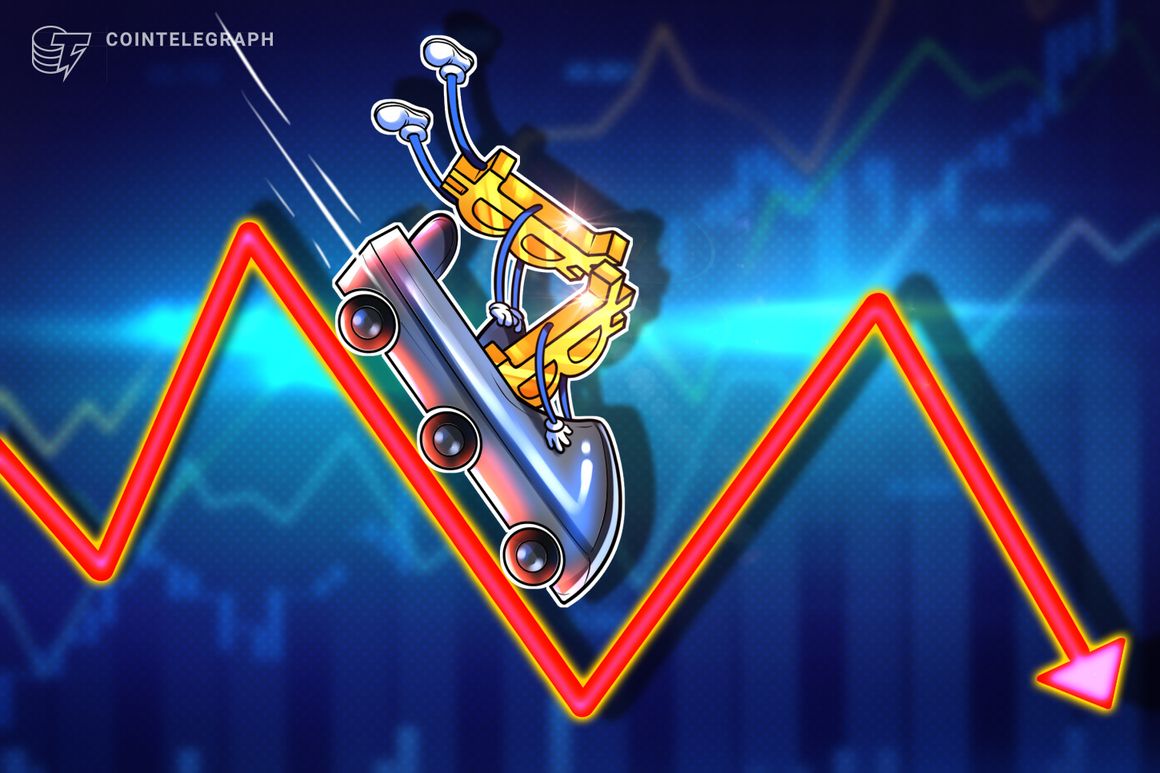 Bitcoin price breaks from range with drop below $28K, and options tilt toward BTC bears