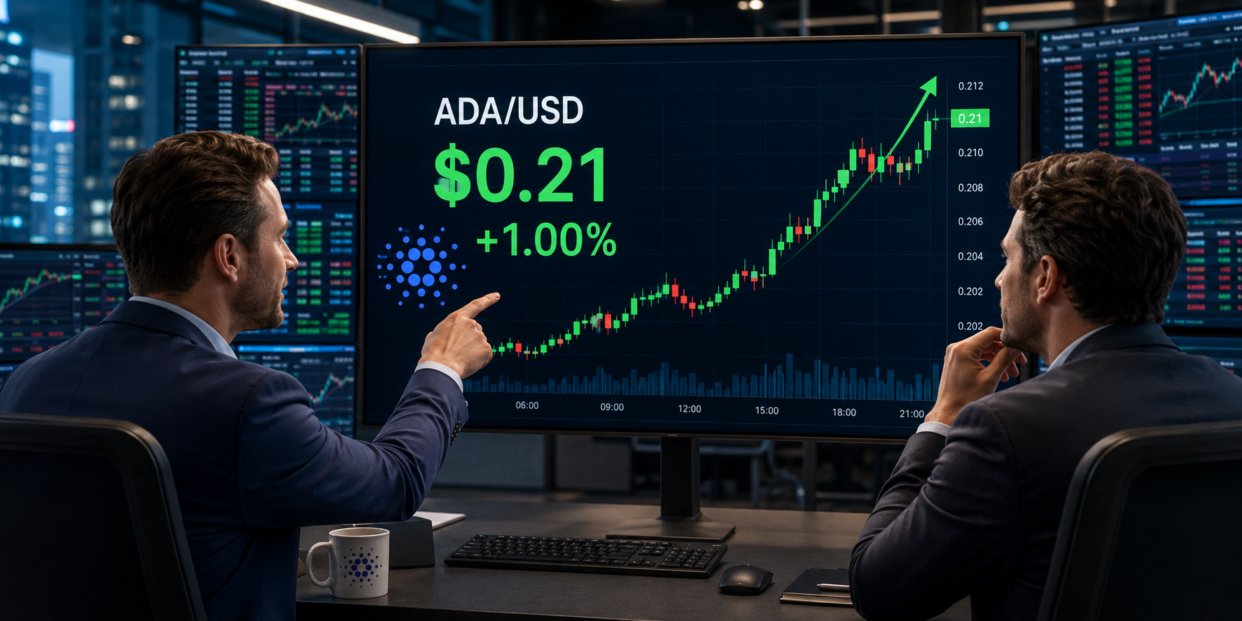 Cardano whales buy the dip as ADA reclaims $0.211